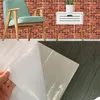 DIY Brick Stone Self Adhesive Waterproof Wall Paper 30x30cm 3D Wallpaper klisterm￤rken Heminredning K￶k Badrum vardagsrum klisterm￤rke BH4768 TQQ