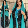 Ethnische Kleidung 2022 Muslimischer Naher Osten Dubai Islamische Türkei Damen Abaya Temperament Vielseitiges Modekleid Abayas