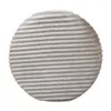 Chair Covers Washable Fashion Round Floor Pillow Seat Pad Home El Office Use Easy To Clean Cushion Cover Soft For Daily