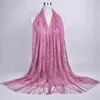 2022 Women's scarf thin style luxury spring and summer lace shawl comfortable soft elegant high-quality scarf 60x175cm