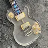 LvyBest Klasik Elektrikli Gitar LED Işık Yapılandırma Kalitesi Aksesuarları İyi Tıngalı Ücretsiz Teslimat Evi.