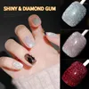 Nail Polish Diamond Glue Glitter UV Gel Art Crystal Powder Long Lasting DIY Decoration LED Lamp TSLM1