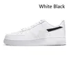 2023 Nieuwe ontwerpers Outdoor Forces Men Low Skateboard Casual schoenen Fashion One Unisex 1 07 AF1 Airforce Women White Black Wheat Running Sports Sneakers 36-45