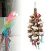 その他の鳥の供給ペットオウムチューインおもちゃ木材臼歯のおもちゃの鳥はconureを求めてgnawing