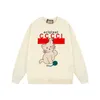 Erkek Hoodies Sweatshirts Luxuriousmen'in Tasarımcısı Orijinal Lüks Kedi Yapışan Baskı Pullosweater Sonbahar Kışında Kadınlar İçin Pullosweater