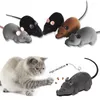 Cat Toys Remote Control Mouse Toy Funny Simulation Electric Pet With Interactive