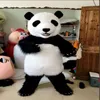 Costume gigante panda orso polare ambulante performance prop costume personalizzato agitare adulto peluche cartone animato abiti annuncio di carnevale