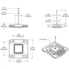 150 واوات من الأضواء الكاشفة LED أضواء المظلة في الهواء الطلق LED LED LID FLED LIGH