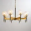 Люстры Nordic Loft Creative светодиода современная гостиная золотая роскошная роскошная подвесная лампа