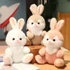 1pc 30cm Super Cute Plush Rabbit Dolls Lovely Sitting Rabbit Plushie Toy Stuffed Soft Animal Pillow Girls Kawaii Birthday Gift
