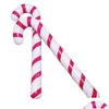 Christmas Decorations Inflatable Canes Classic Lightweight Hanging Decoration Lollipop Balloon Xmas Party Balloons Ornaments Adornme Dhaq8
