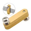 Professionele handgereedschap Sets stalen liniaal positioneringsblok messing scruber lijn markeringsmeter voor locator DIY Woodworking Speek Meethulpmiddelen