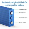 Batterie Lifepo4 3.2V 200AH 100AH, 12V 24V 48V, Pack de cellules haute capacité, batterie au Lithium Rechargeable pour stockage solaire, camping-car, voiture