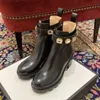 Bottes de luxe en cuir de vache véritable pour femme, chaussures de luxe à lacets avec perles imprimées abeille, 1H10, dernière mode italienne