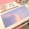 Leuke muis pad super creatief ins tide groot spel computer toetsenbord kantoor lange tafel mat kawaii bureau voor tienermeisjes slaapkamer