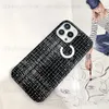Casos de designer de estilista de tricô de luxo Casos de designer de telefone Moda C LEITAS PHONECASE CAPA DE CHOQUE DE CHOQUE PARA iPhone 14 Pro Max Plus 13 12 11 Top