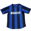 ファイナル2009 Milito Sneijder ZanettiレトロサッカージャージEto Oフットボールシャツ