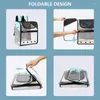 Transportadoras de gatos mochila escalável mochila transparente cachorros cães ao ar livre bolsa de viagem expansível para animais de estimação transitando mochilas dobráveis ​​transportadora dobrável