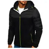 Hommes Hoodies Hiver Épais Chaud Sportswear À Capuche Polaire À Capuche Zipper Casual Imprimé Veste