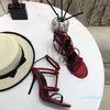 Femmes Designer Sandales Cassandra Wedge Espadrilles Logo noir en cuir Talons hauts avec boucle réglable Robe de mariée Lady Shoes 85