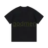 M￤n kvinnor sommar t shirt herr mode f￤rgklippt brev tryck tees par streetwear kl￤dstorlek xs-l