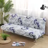 Stoelhoezen 150-215 cm Elastische afdrukken Moderne stijl Sofa Bed Cover Home Office Kleepstoel 1/2/3/4