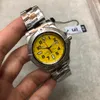 2023 U1 Top-grade AAA fábrica nova venda superior 2813 relógio automático masculino super oceano mostrador amarelo 316 banda inoxidável mecânico 42mm relógio de pulso frete grátis