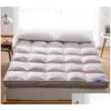 Andra sängkläder leveranser FIVESTAR El Thicken foldbar madrass toppers singel dubbel tatami för familjesängsuddar kung drottning tvilling fls dhxam