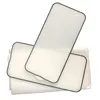 Fullt omslagsförebyggande härdad glasskärmskyddsfilm för iPhone XS XR X 8 SE 6 med detaljhandelslådan