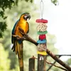 Autres fournitures d'oiseaux jouet perroquet à mâcher jouets de dentition jouets interactifs à mâcher perruche suspendue bloc de déchirement Kabob cage morsure rotin