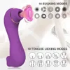 Beauty Items 2 in 1 Nipple Sucking Massager sexy Shop Tongue Licking Clit Stimulator Adult Products Female Masturbator Toys for Couple