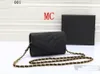 Tasarımcılar Crossbody Bag Womens Luxurys Çantalar Çanta Siyah Moda Deri Debriyaj Zinciri Kuzu Dinek Omuz Cross Vücut Çantalar