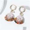 dangle chandelier earrings boho pearl for women colorf colorf crystal bead pendientes s925針肉体ぶら下がった吊り宝石てだドロップデリバリー