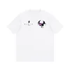 Luxury Fashion Brand Mens T Shirt Devil Letter Print Short Sleeve Round Neck Summer Loose T-Shirt Top Black White