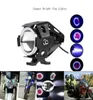 125W Motorcykelstrålkastare med Switch Motorcykel Auxiliary Spotlight U7 LED Motor Kör Strobe blinkande DRL -lampor för ATV UTV T9371817