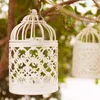 Держатели свечей творческий металлический держатель Tealight Vanging Lanterns Birdcage Candlestic