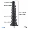 Articoli di bellezza ROUGH BEAST Accessori per dildo nero per VAC-U-Lock/Quick Plug Accessori sexy per macchine d'amore Prodotto per adulti