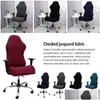 Chair Covers Ers Office Er Washable Stretch Seat Dustproof Computer Armchair Sliper For Gaming Chairs Drop Delivery Home Garden Text Dhwsx