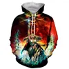 Men's Hoodies He Man And The Masters Of Universe Funny Fashion Long Sleeves 3D Print Zipper/Hoodies/Sweatshirts/Jacket/Men/women