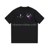 Luxury Fashion Brand Mens T Shirt Devil Letter Print Short Sleeve Round Neck Summer Loose T-Shirt Top Black White