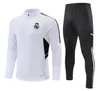 2022 23 Ensembles de survêtements de football Real madrids Ensemble de SURVÊTEMENT 21 22 23 kit de football pour hommes et enfants chandal futbol survetement madrides TRAINING suit veste de football S-2XL