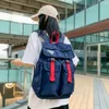 Zaino con coulisse fibbia personalità giovanile zainetto scuola studente tempo libero viaggio alpinismo borsa multifunzione grande bello