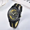 Famoso orologio da uomo di design grande Orologio al quarzo maschile di qualità inossidabile Orologi moda casual sportivi Uomo Cinturino in silicone Donne di marca Wris1957