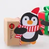 Christmas Decorations 50Pcs/Lot Cartoons Santa Claus Paper Lollipop Cards DIY Gift Package Decor Decoration Year