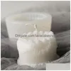 Candles Mousse Cake Form Candle Mold Diy Fondant Baking Molds Handmade Aromatherapy Making Mod Home Decoration 220531 Drop Delivery G Dhdav