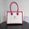 Totes Ladies Moda Moda Casual Multicolor Designe Bag Luxurys Bola de qualidade Tote Double Carry Carry Shopping Shopping bolsa 221223