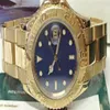 Original Box Certificate Mens Watches 16628 40mm Blue Dial Yellow Gold Asia 2813 Movement Automatic205T
