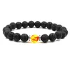 Beaded 9 Color Lava Rock Chain Bangle Aceite Esencial Difusor Stone Chakra Charm Bracelet Para Mujeres Hombres S Moda Aromaterapia Artesanía Dhcmd