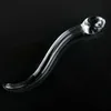 Beauty Items Plus Long Transparent Glass Penis Manual Insertion Rod G-Spot Snake-Shaped Female Masturbation Vagina And Anus Dual-Use sexy Toys