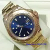 Original Box Certificate Mens Watches 16628 40mm Blue Dial Yellow Gold Asia 2813 Movement Automatic205T